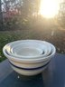 Roseville Stoneware Nesting Bowls