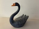 Large Ceramic Swan
