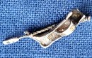 Vintage Sterling Silver Equestrian Hunt Boot & Riding Crop Pendant Charm