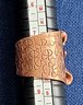 Modernist Copper Wrap Around Band Ring