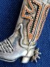 Premier Designs Detailed Cowboy Boot With Spurs Brooch