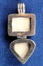 Natural Stone Sterling Silver Pendant