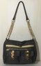 A57. Christine Price Large Grey & Gold Chain Handbag.