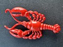 Mid Century Modern Cool Lobster Brooch