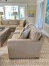Lillian August Couture Sectional Sofa In Beige