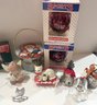 Lot Of Miscellaneous Christmas Ornament & Decor