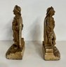 Pair Of Heavy Cast Iron Pirate Book Ends