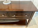 Hickory Chair Company Transitional Console Table In Mahogany