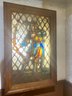 Exceptional Antique Stained Glass Panel