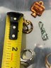 Vintage Zorro Ring, Skull Rings And Plastic Charms