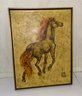 Vintage B. Simmon Abstract Horse Canvas Print