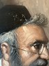 Petite Portrait Of Rabbi / Painting On Canvas