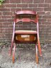 Four Vintage Drexel Duncan Phyfe Style Solid Cherry Chairs