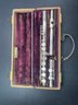 W.T. Armstrong Flute And Case . Silver Plated
