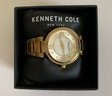 Kenneth Cole NEW! Women's Gold Stainless Steel Quartz Fashion Watch