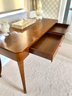 Beautiful & Simple Burlwood Desk And Chair