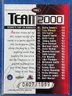 2000 Score Troy Aikman Rookie Team 2000 Card #TM02     Numbered 407/1989