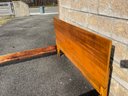Mid Century Full Size Bed - Headboard,  Frame And Footboard