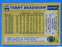 1982 Topps Terry Bradshaw Card #204