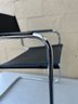 Vintage Made In Italy Chrome Arm Chair 0589
