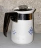 Vintage Cornflower - Corning Ware 4 Cup Coffee Percolater