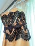 Strapless Evening Gown With Matching Lace Jacket