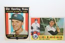 4 Vintage Yankees Topps Baseball Cards 1959 & 1960