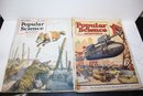 5 Vintage Popular Science Magazines - 1918, 1922, 1923, 1932