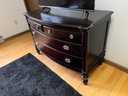 Bow Front Dresser With Turned Legs