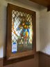 Exceptional Antique Stained Glass Panel