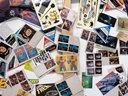 Giant Lot Of Star Trek Cardboard Cut Outs, Stickers And Pictures