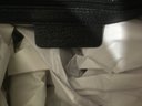 A11. Michael Kors Black Leather Handbag, Key & Lock