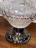 Beautiful Topazio Portugal Sterling By Grand .925 Sterling Silver 12' Cut Glass Wine Decanter