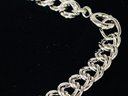 Vintage Sterling Silver Link Bracelet (Approximately 5.6 Grams)