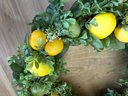 Gorgeous Faux Lemon & Lime With Boxwood Wreath  (2 Of 2)