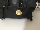 A35. Vince Camuto Black Leather Handbag