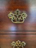 Mahogany Petit Armoire Cabinet / Entertainment By Fleetwood