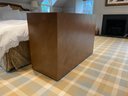 Leather Studded TV Lift End Of Bed Table