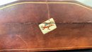 A Vintage Leather Playing Cards Case & Vintage Wooden Game / Box