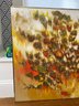 Large Signed ALEXANDER ZARICK -  Midcentury Abstract Oil On Canvas
