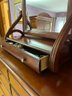 Ethan Allen Classic British Dresser With Dresser Drawer & Mirror Collection