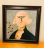 Framed GEORGE WASHINGTON Giclee By Tim Campbell