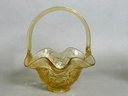 Pretty Glass Baskets Including Fenton, Just In Time For Easter