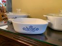 Group Of Four Corning Ware Dishes