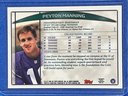 1998 Topps Peyton Manning Draft Picks Rookie Card #1