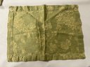 9 Small And 10 Large Dinner Napkins Sets With Flower Design And Leaves                      C3