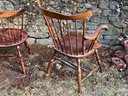 Vintage Nichols & Stone Spindleback Wooden Chairs