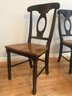 Set Of 6 BRITISH ISLES Oak Chairs By A-AMERICAN