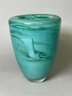 Stunning Kosta Boda Atoll Aqua Swirl Art Glass Vase,  Anna Ehrner