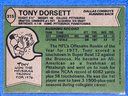 1978 Topps Tony Dorsett Card #315